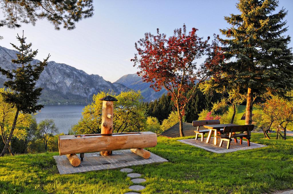 Ferienhof Margarethengut Unterach am Attersee Bagian luar foto