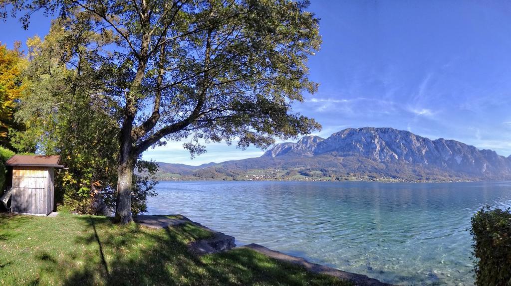 Ferienhof Margarethengut Unterach am Attersee Bagian luar foto